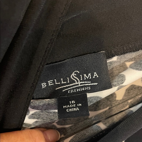 Bellissima- Chic Faux wrap Midi Dress with stretch - Picture 2 of 10